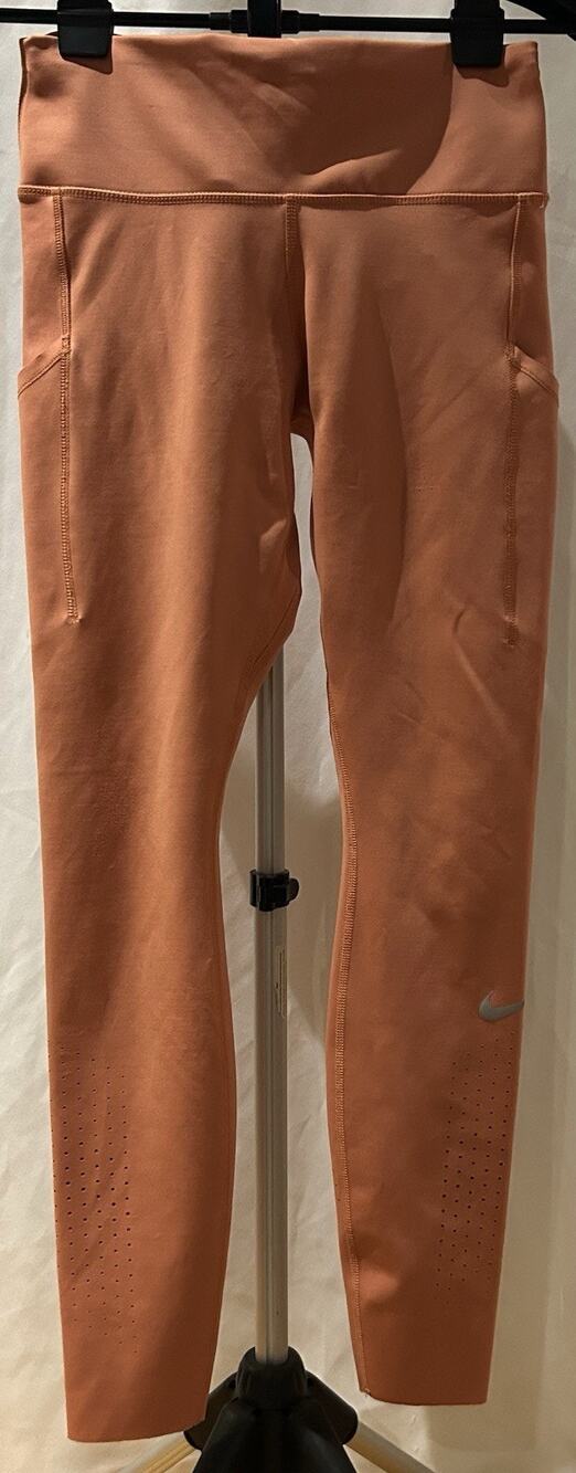 Nike Epic Luxe Running Leggings in Peach Women's size M